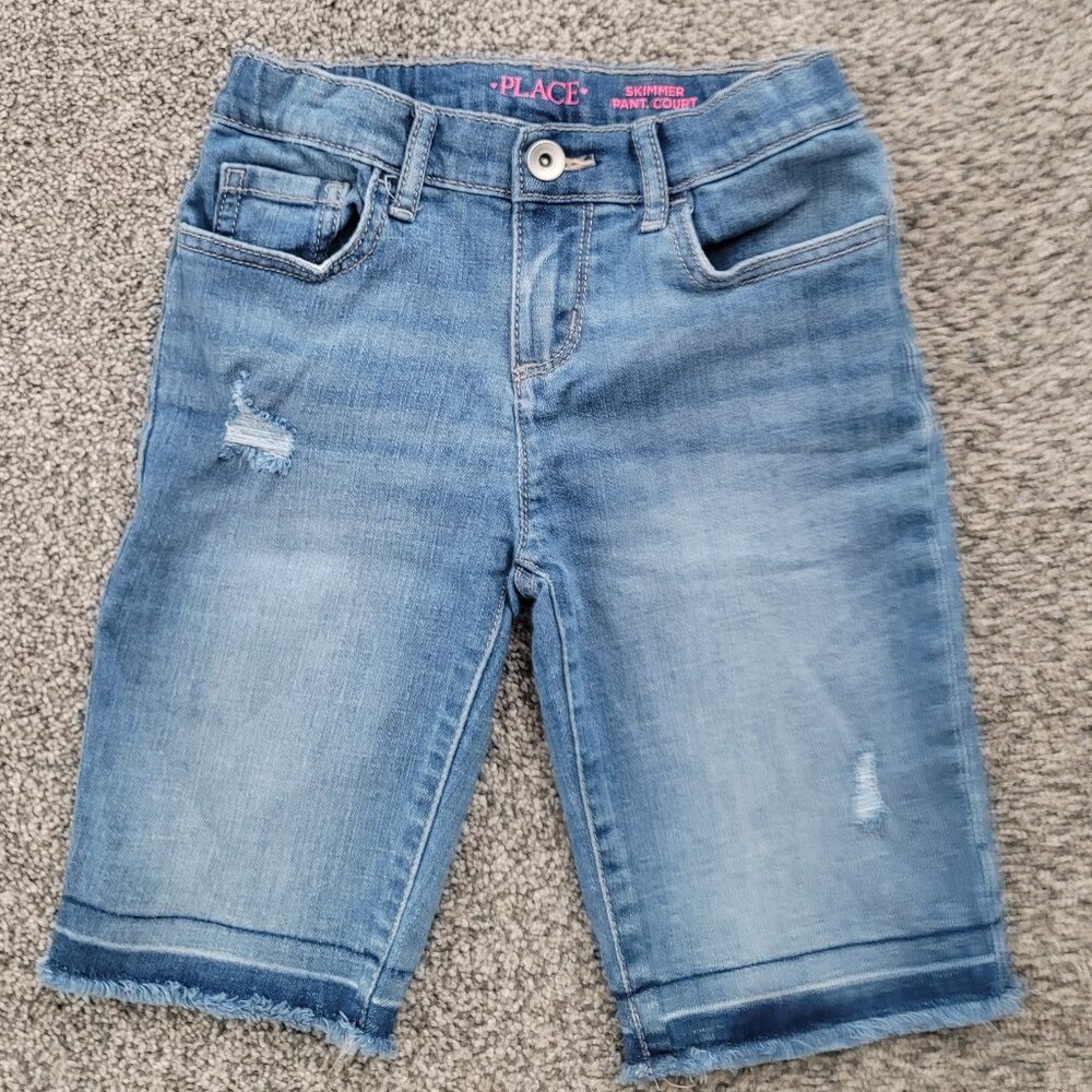 Children's Place Bermuda Skimmer Pant Size 8 Adjustable Waist